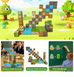 Магнітний конструктор Minecraft Меч Кріпера 100 деталей дитячий STEM-набір майнкрафт розвиваючий BT157(3) фото 5