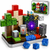 Магнітний конструктор Minecraft Travel Set 70 деталей + фігурки персонажів та тваринок, металева коробка &mdash; для дітей від 3 років BT133 фото